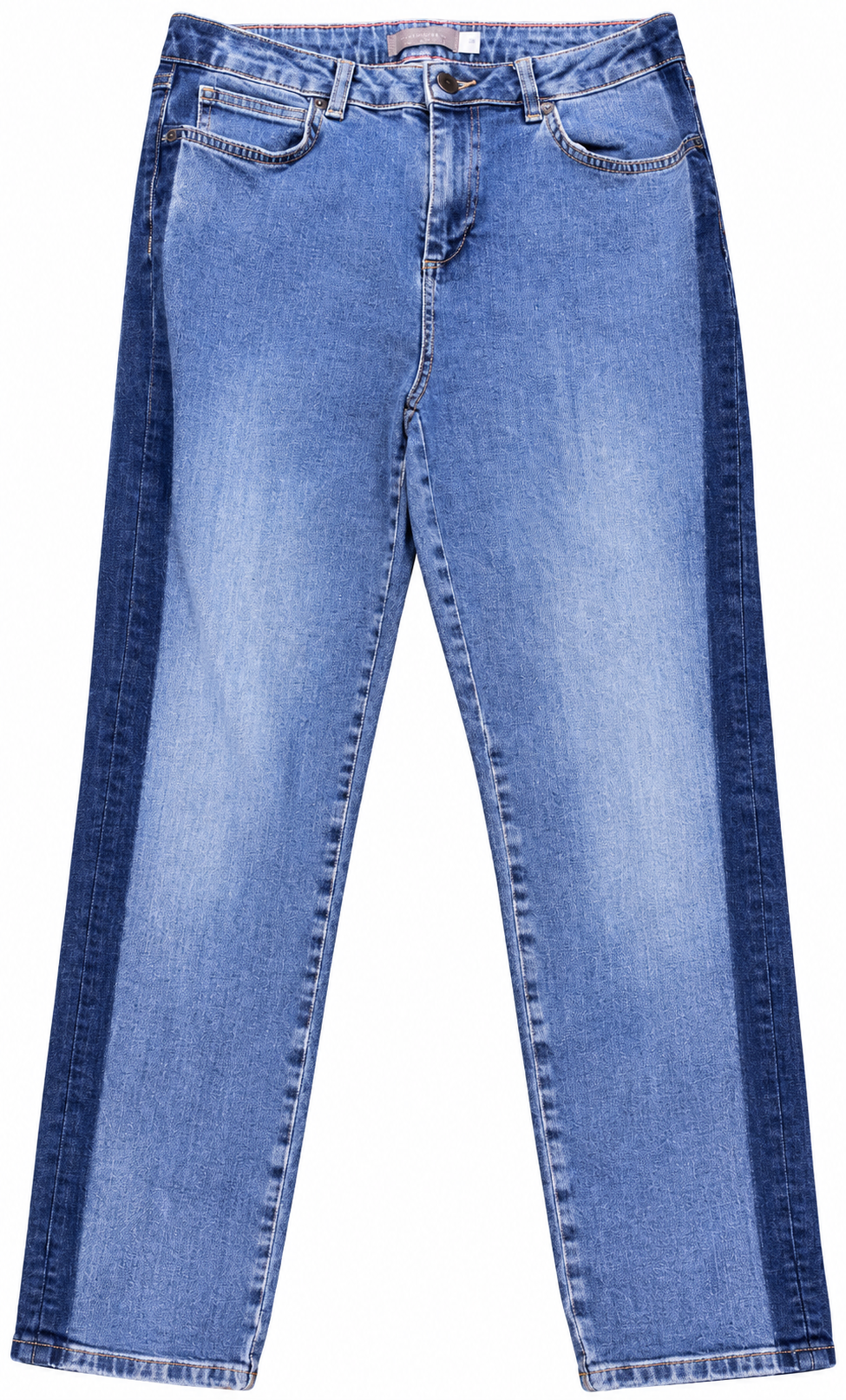 Mint Velvet Womens Jeans Size 12R Blue Denim Straight Leg W 30 L 28