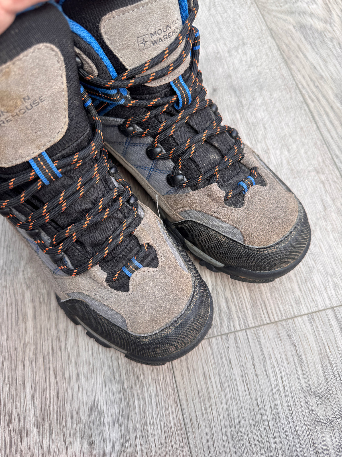 Mountain Warehouse Womens Hiking Boots UK 3 Waterproof Walking Trail Grey