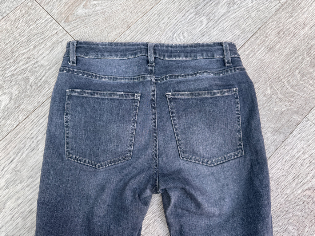 Acne Studios Womens Skin 5 LT Raven Jeans W27 L32 Grey Skinny