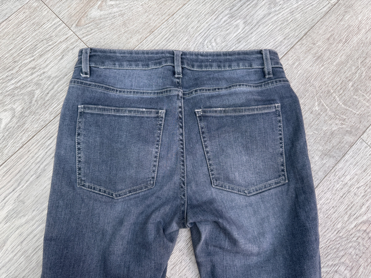 Acne Studios Womens Skin 5 LT Raven Jeans W27 L32 Grey Skinny