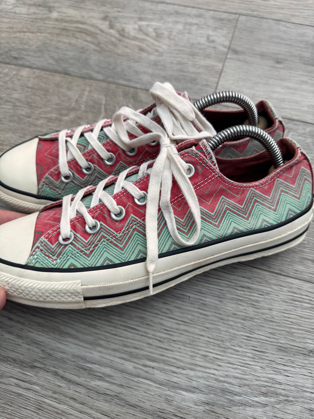 Converse x Missoni Chuck Taylor All Star Low Trainers UK 7