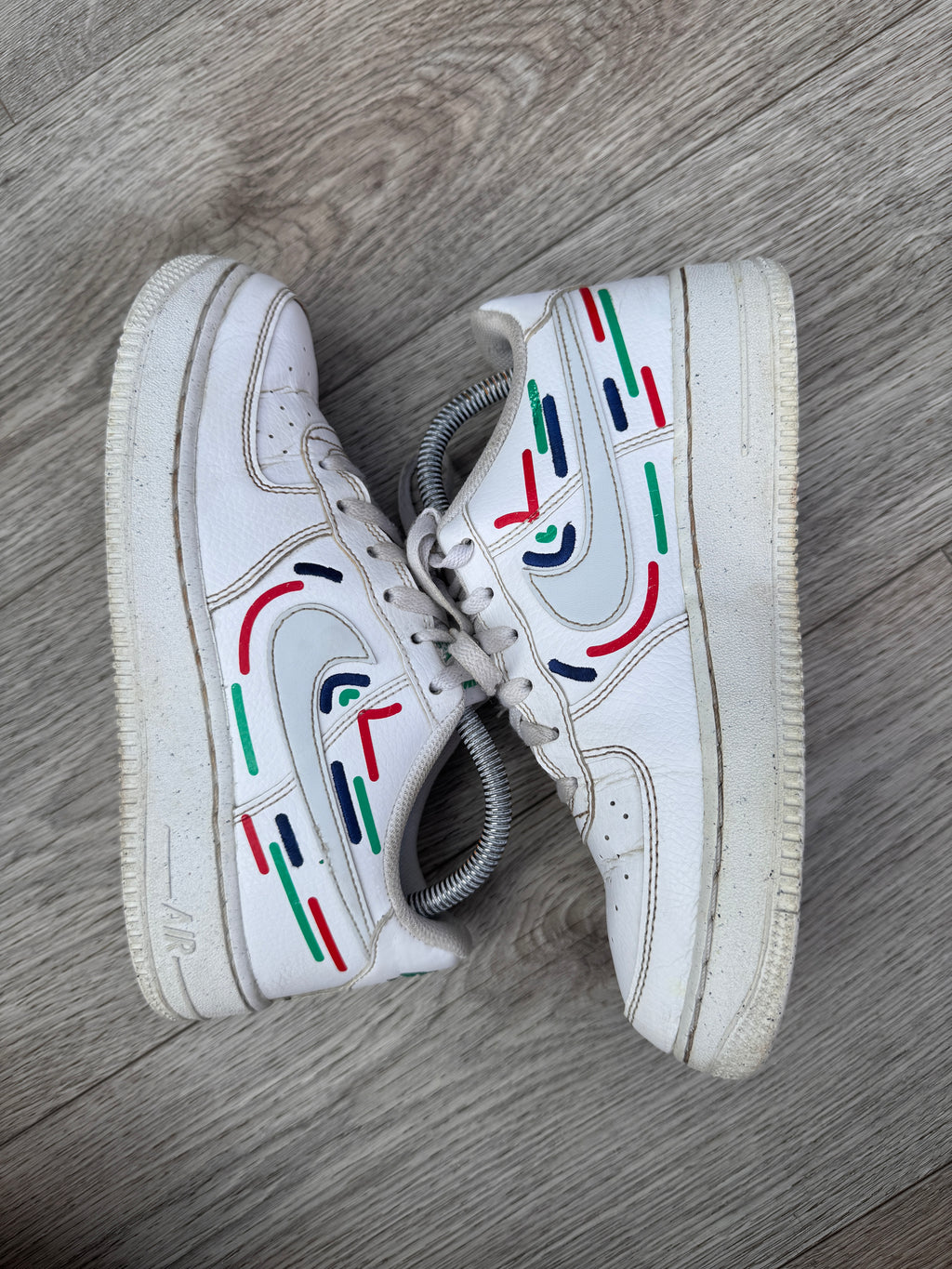 Nike Air Force 1 Impact Next Nature Low GS UK 5.5 Trainers Keith Haring