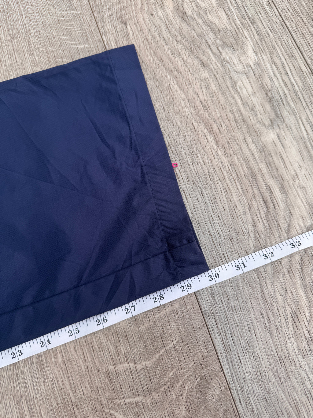 Vintage Reebok Womens Shell Track Pants UK 16 Navy Pink 90s Retro