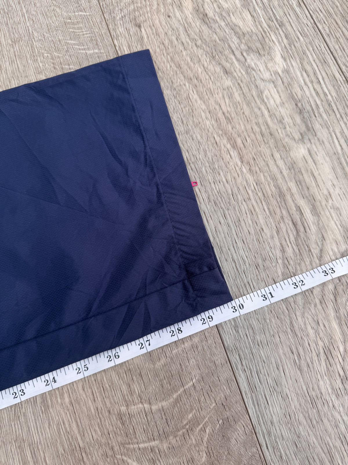 Vintage Reebok Womens Shell Track Pants UK 16 Navy Pink 90s Retro