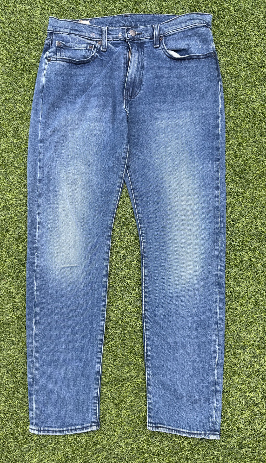 Levi’s 512 Slim Taper Jeans Mens W32 L30 Blue Stretch Denim Levi Premium
