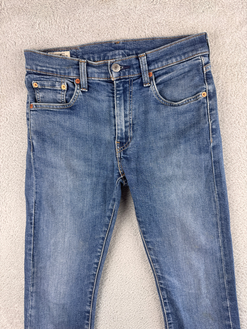 Levis 510 Premium Mens Jeans W30 L32 Blue Skinny Fit Stretch