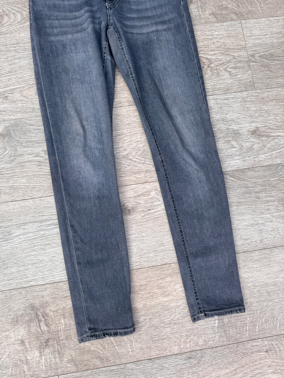 Acne Studios Womens Skin 5 LT Raven Jeans W27 L32 Grey Skinny