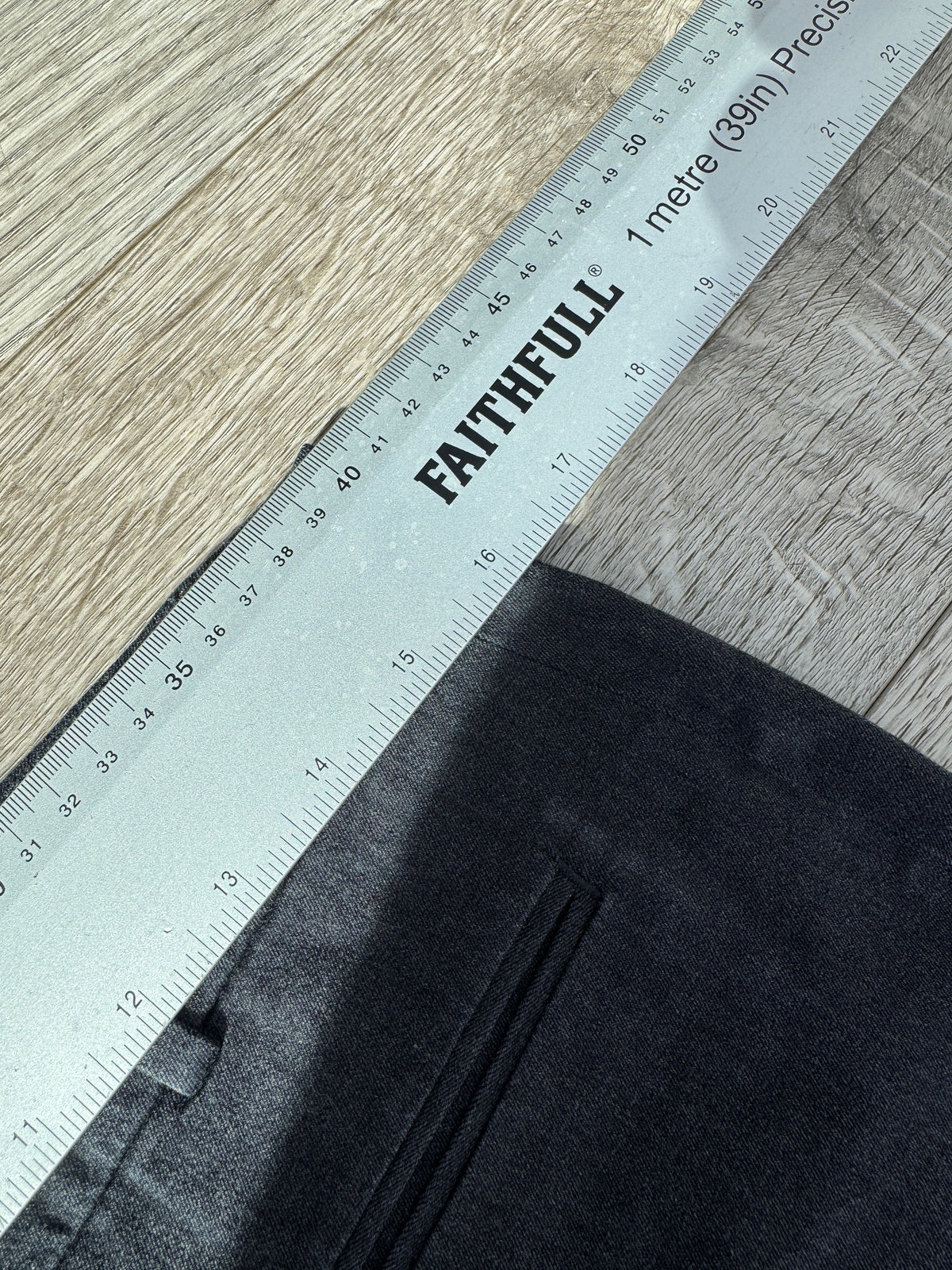 Tommy Hilfiger Madison Womens Trousers Size 6 Grey Stretch Straight Leg