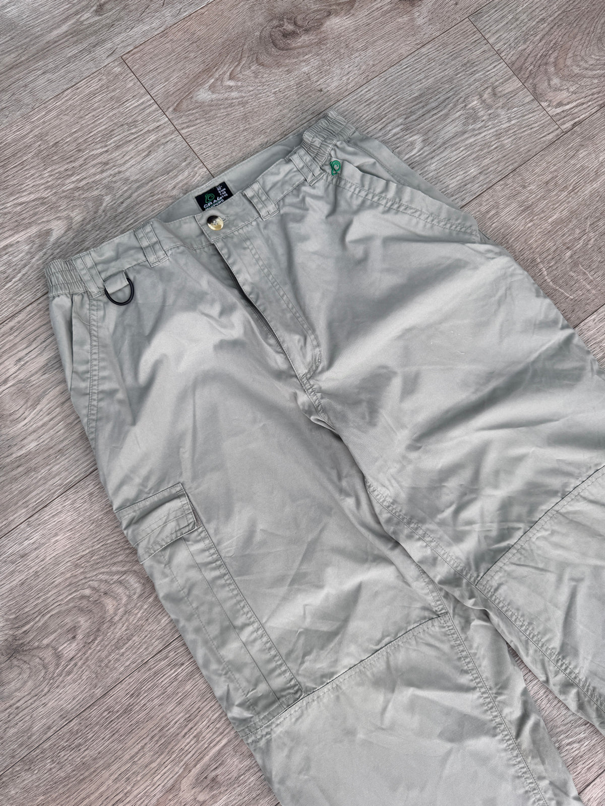 Craghoppers Vintage Mens Cargo Trousers W32 L30 Grey Hiking Walking Outdoor