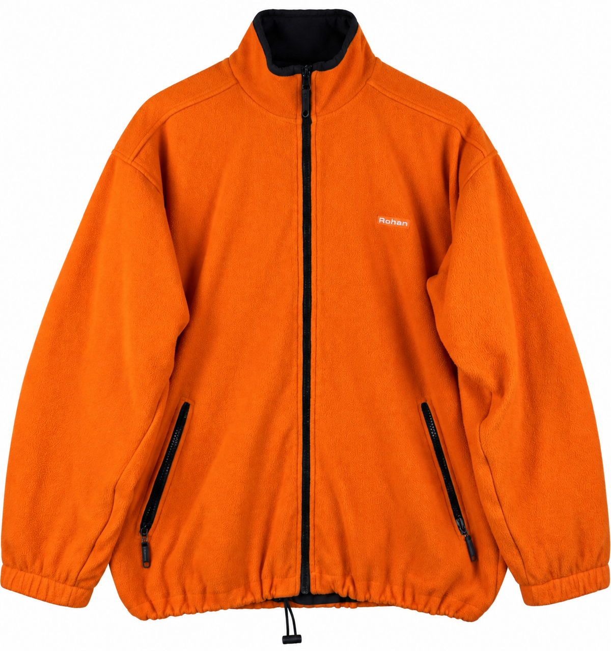 Rohan Khombo Jacket Men’s Small Unisex Orange Fleece Reversible Outdoor Hiking Vintage
