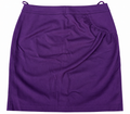 Phase Eight Womens Purple Pencil Skirt UK 14 Knee Length Ruched