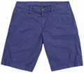 Diesel Mens Chino Shorts Navy Blue Cotton Casual Summer W 33