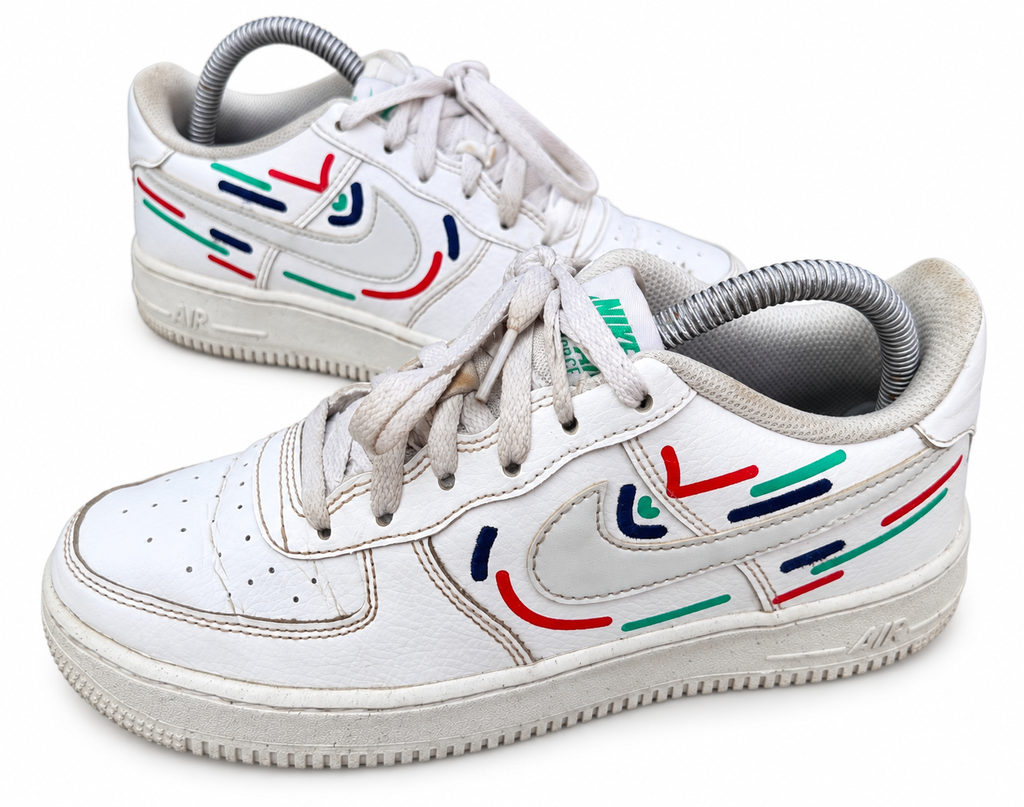 Nike Air Force 1 Impact Next Nature Low GS UK 5.5 Trainers Keith Haring