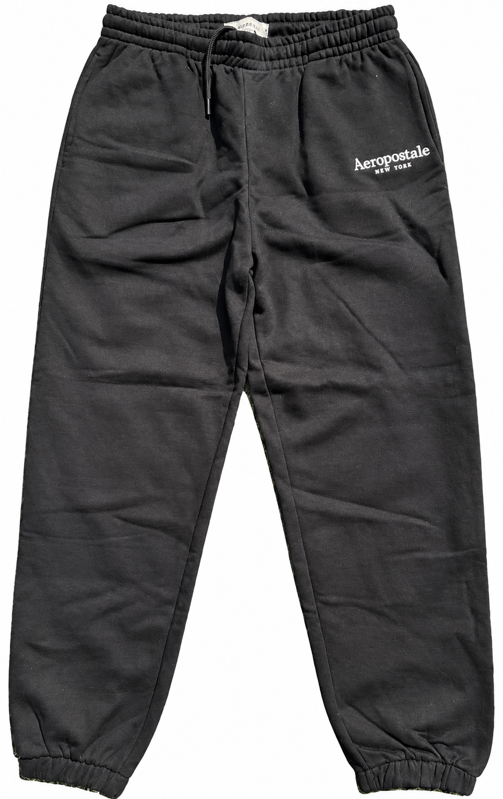 Aeropostale Womens Joggers XL Black Sweatpants Tracksuit Bottoms