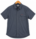 Craghoppers Mens Short Sleeve Shirt Size Medium Navy SolarDry Outdoor Hiking