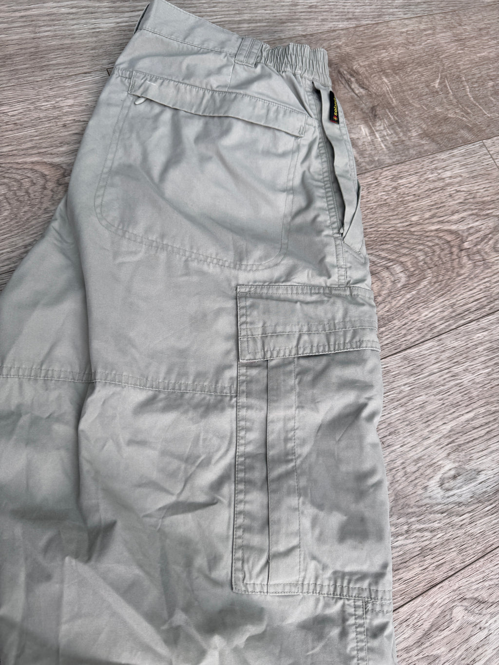 Craghoppers Vintage Mens Cargo Trousers W32 L30 Grey Hiking Walking Outdoor