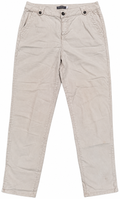 Mint Velvet Womens Chino Trousers UK 14 Beige Stone Straight Leg W 32 L 30