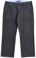 Tommy Hilfiger Mens Chino Trousers W44 L32 Black Straight Leg