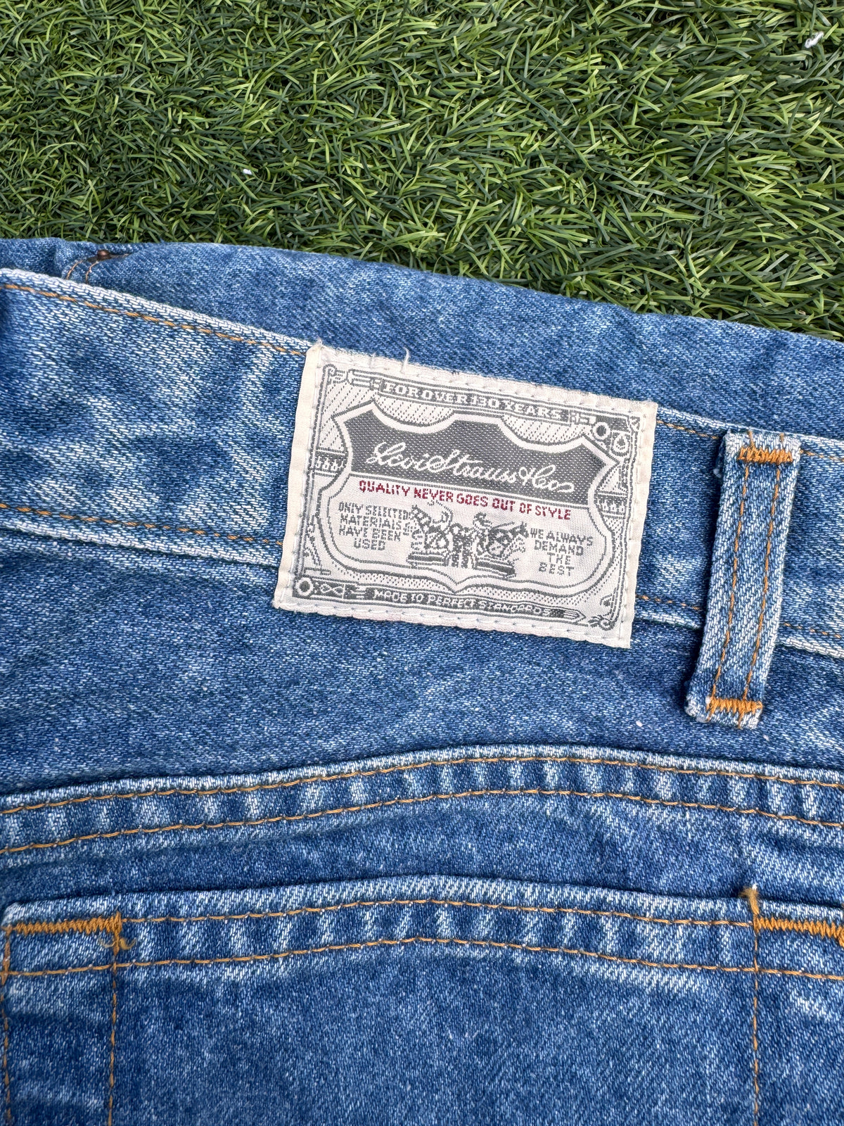 Levi’s Silver Tag Vintage Mens Blue Denim Jeans W32 L32 Straight Leg