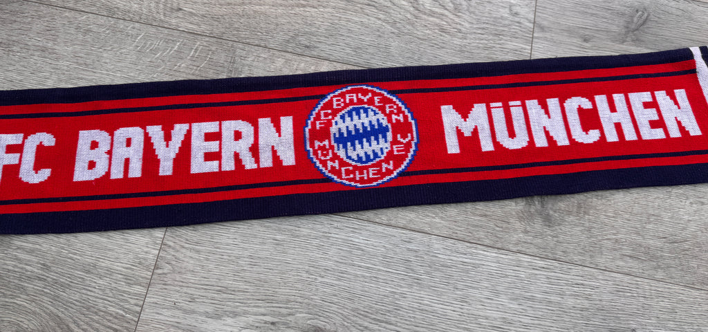 Adidas Bayern Munich Football Scarf FC Bayern Germany Bundesliga Fan Supporter