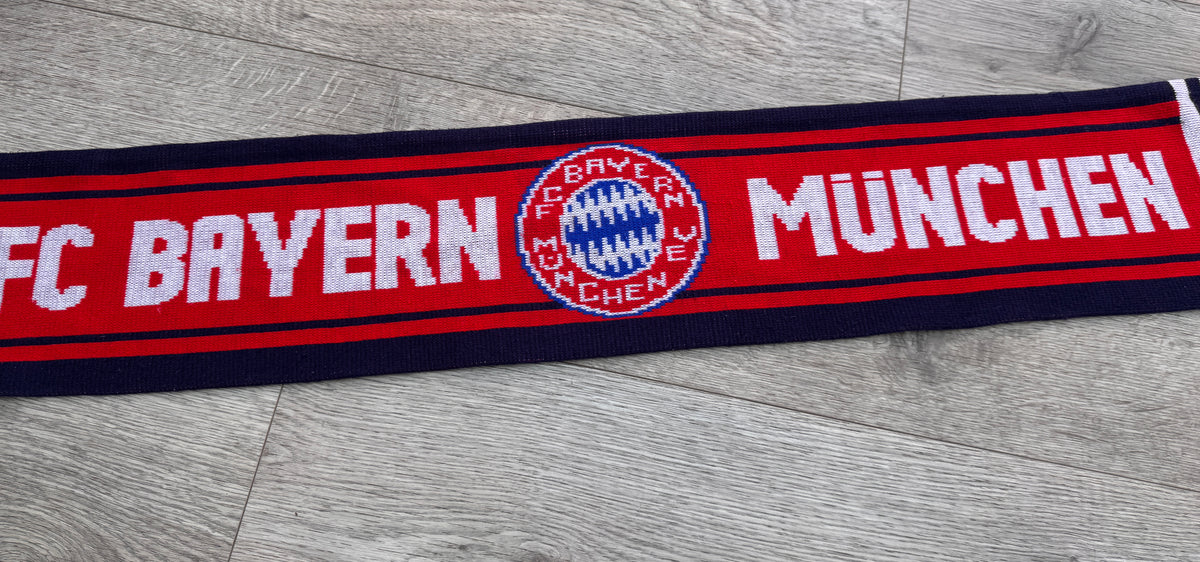 Adidas Bayern Munich Football Scarf FC Bayern Germany Bundesliga Fan Supporter