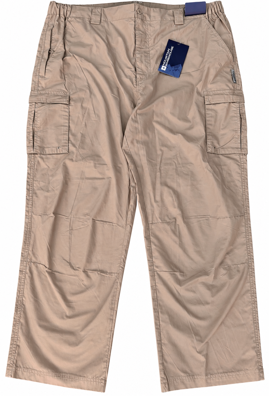 Mountain Warehouse Mens Cargo Trousers W42 L30 Beige Hiking Walking