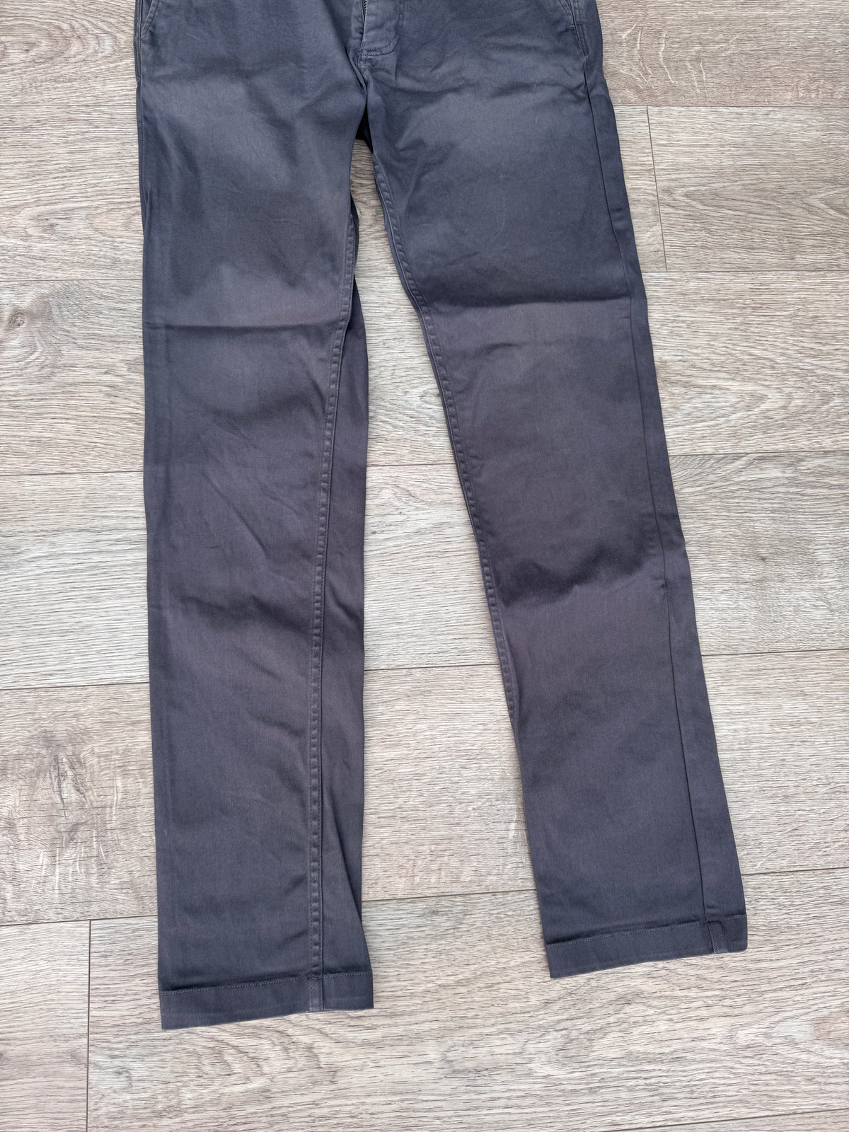 SPOKE London Mens Chino Trousers W32 L32 Build A Navy Slim Fit Smart