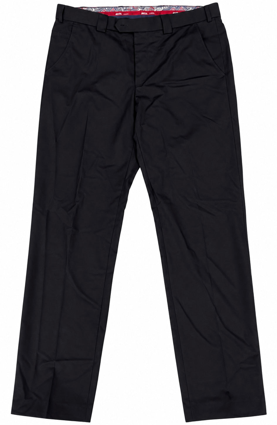 Meyer Roma Mens Trousers W36 L34 Black Smart Formal Regular Fit