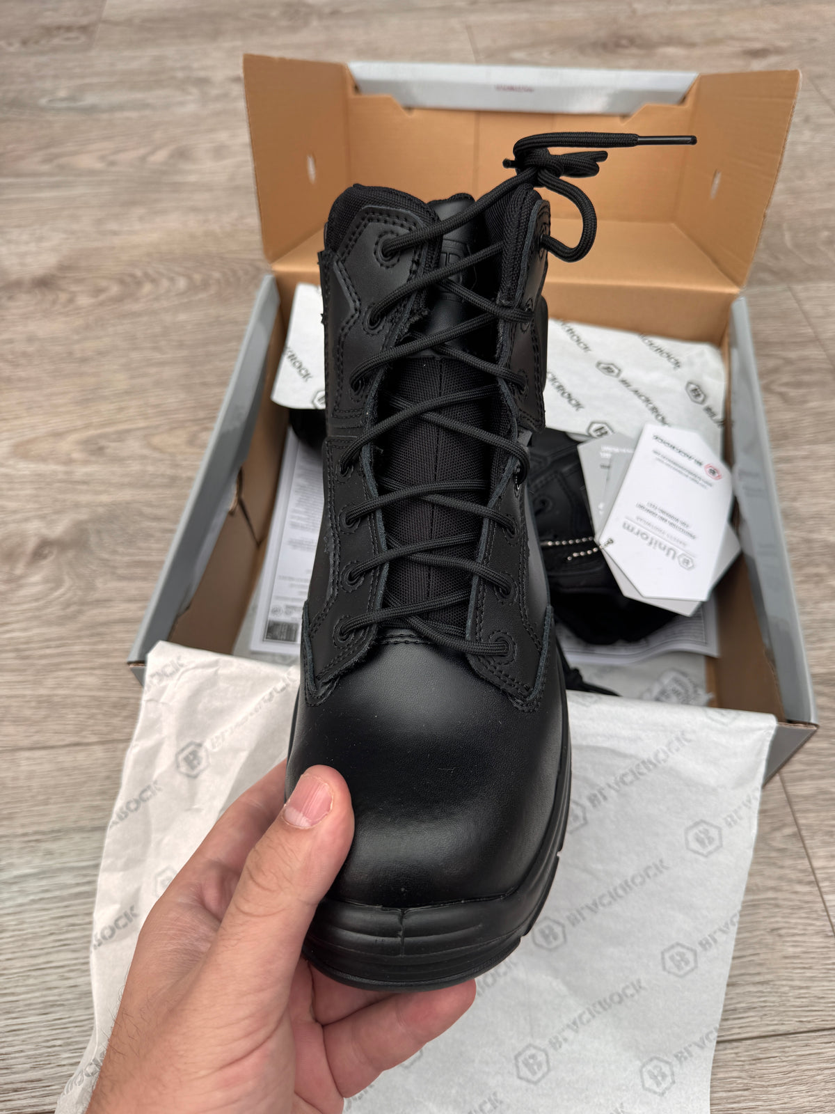 Blackrock CF2007 Emergency Service Boots UK 7 Black Waterproof Safety Work