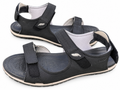 Geox Respira Womens Black Leather Walking Sandals UK 5