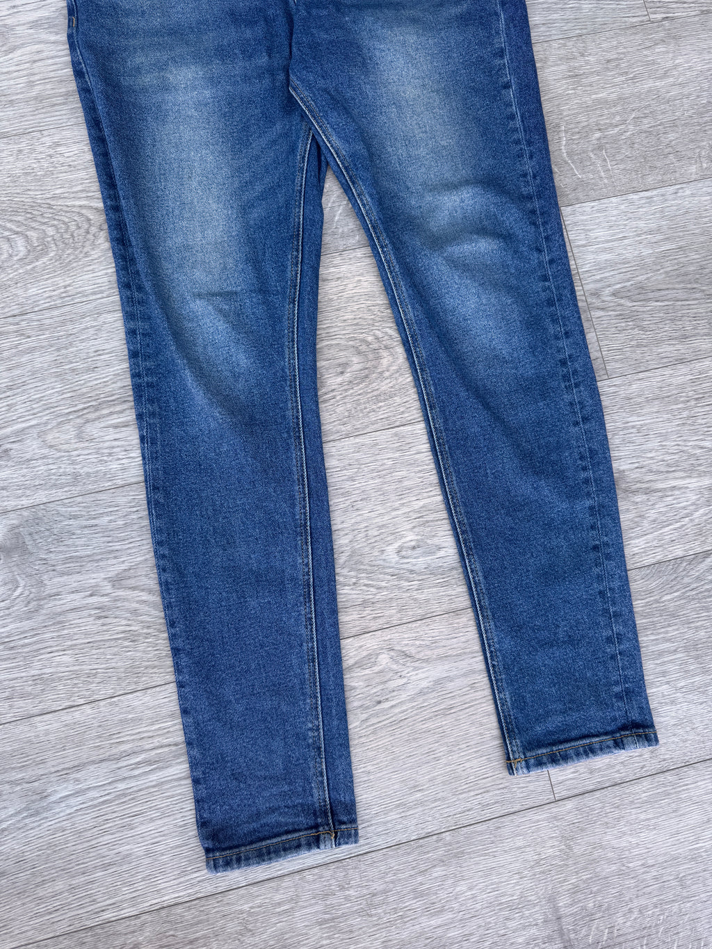 ARNE Mens Jeans W32 L30 Blue Denim Slim Fit Tapered Leg