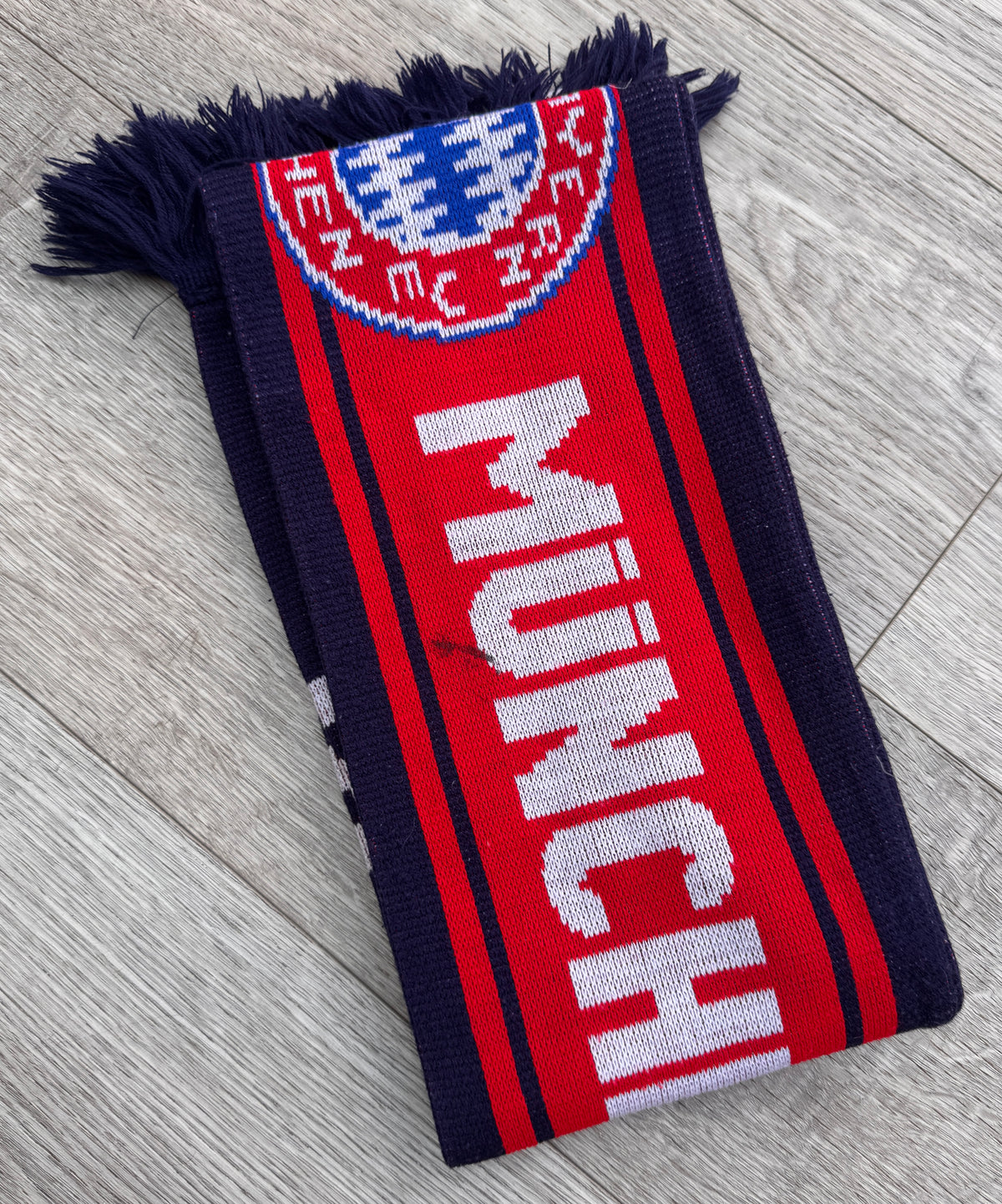 Adidas Bayern Munich Football Scarf FC Bayern Germany Bundesliga Fan Supporter