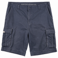 Nautica Jeans Co Mens Cargo Shorts W40 Navy Blue Cotton Utility Combat