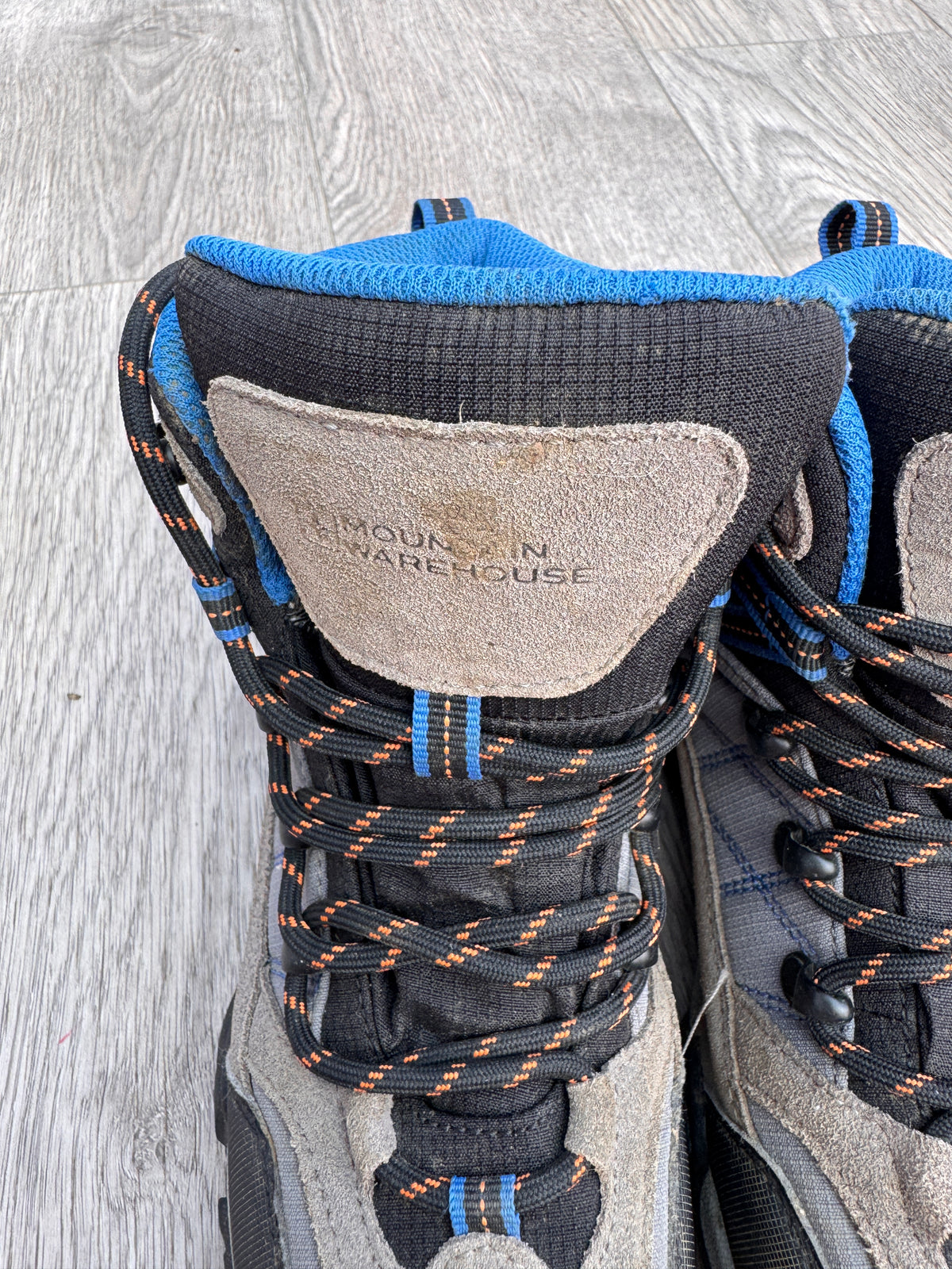 Mountain Warehouse Womens Hiking Boots UK 3 Waterproof Walking Trail Grey