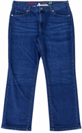 White Stuff Womens Jeans UK 14 W34 L25 Southern Ocean Crop Slim Fit Blue
