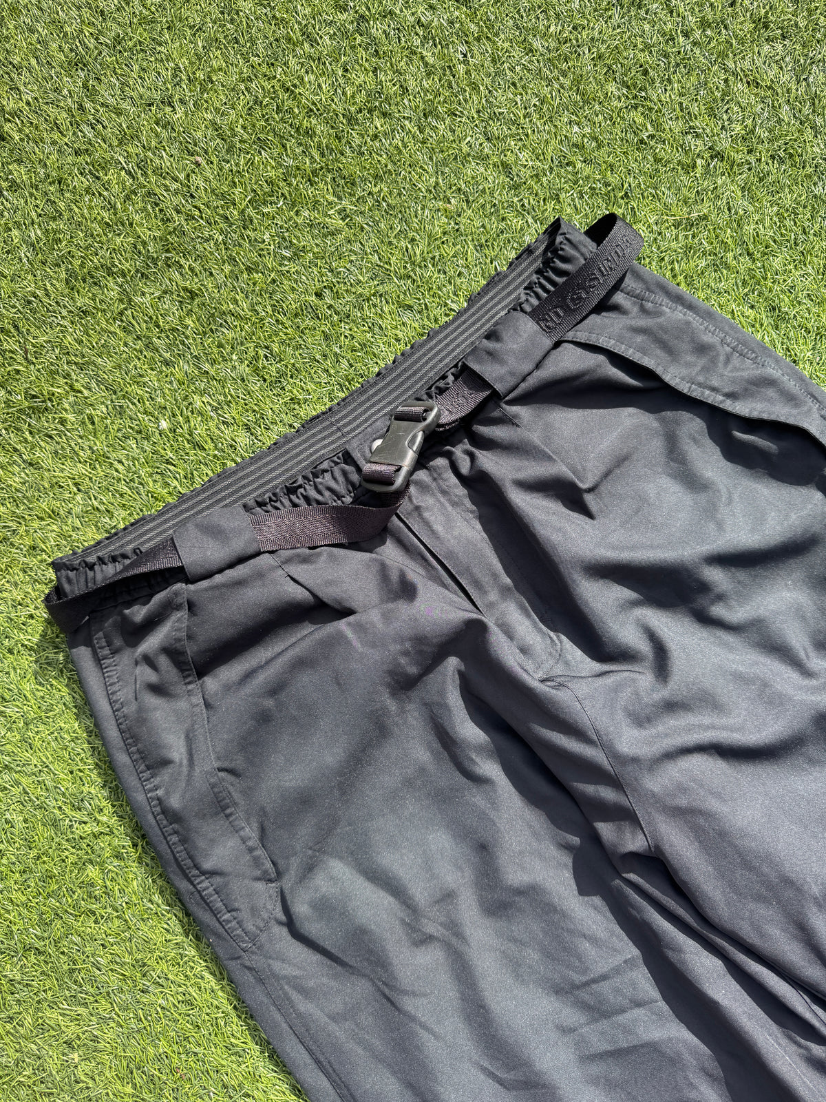 Sunderland of Scotland Golf Trousers Mens XL Black Waterproof Outdoor W36 L30