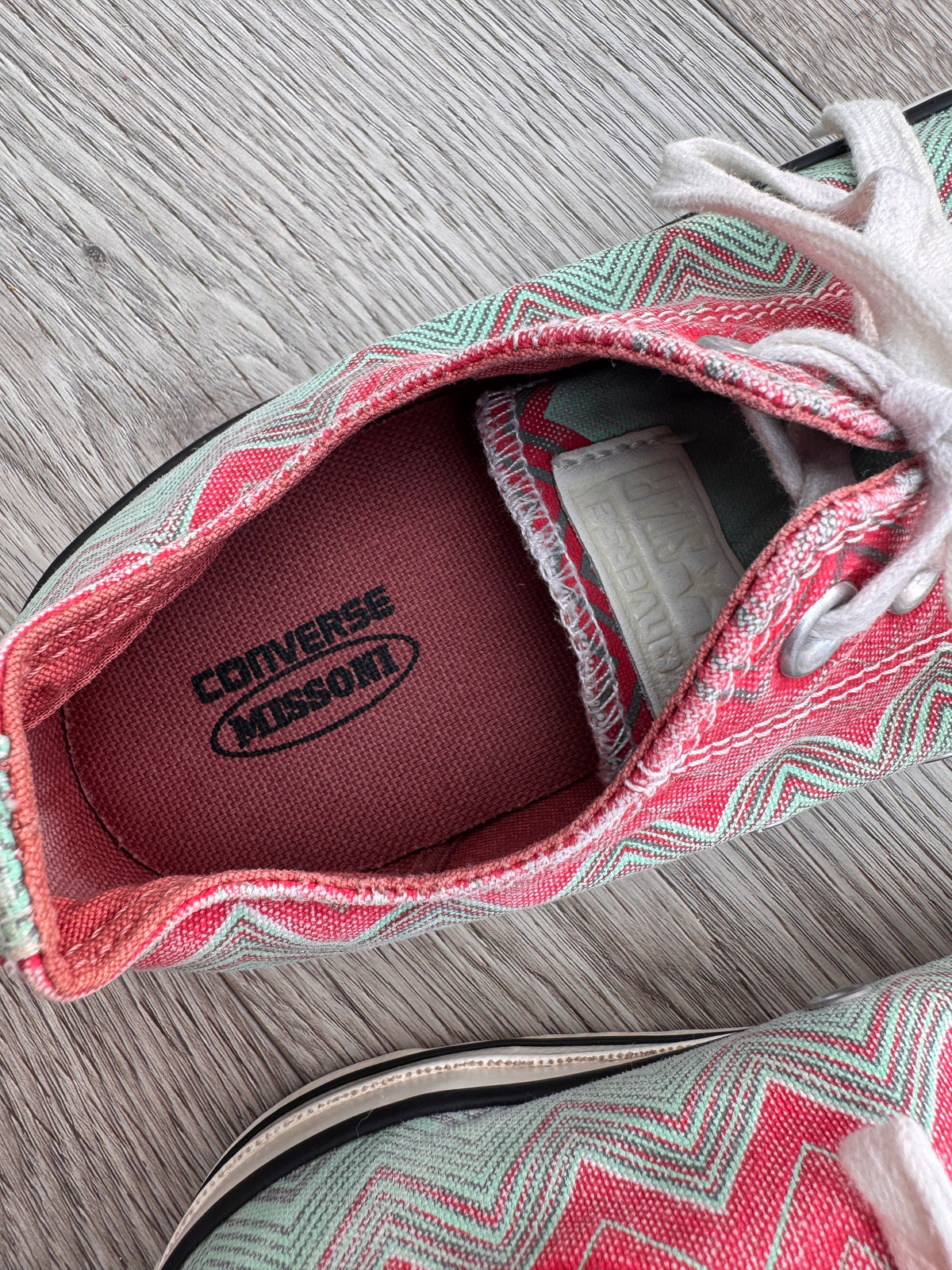 Converse x Missoni Chuck Taylor All Star Low Trainers UK 7