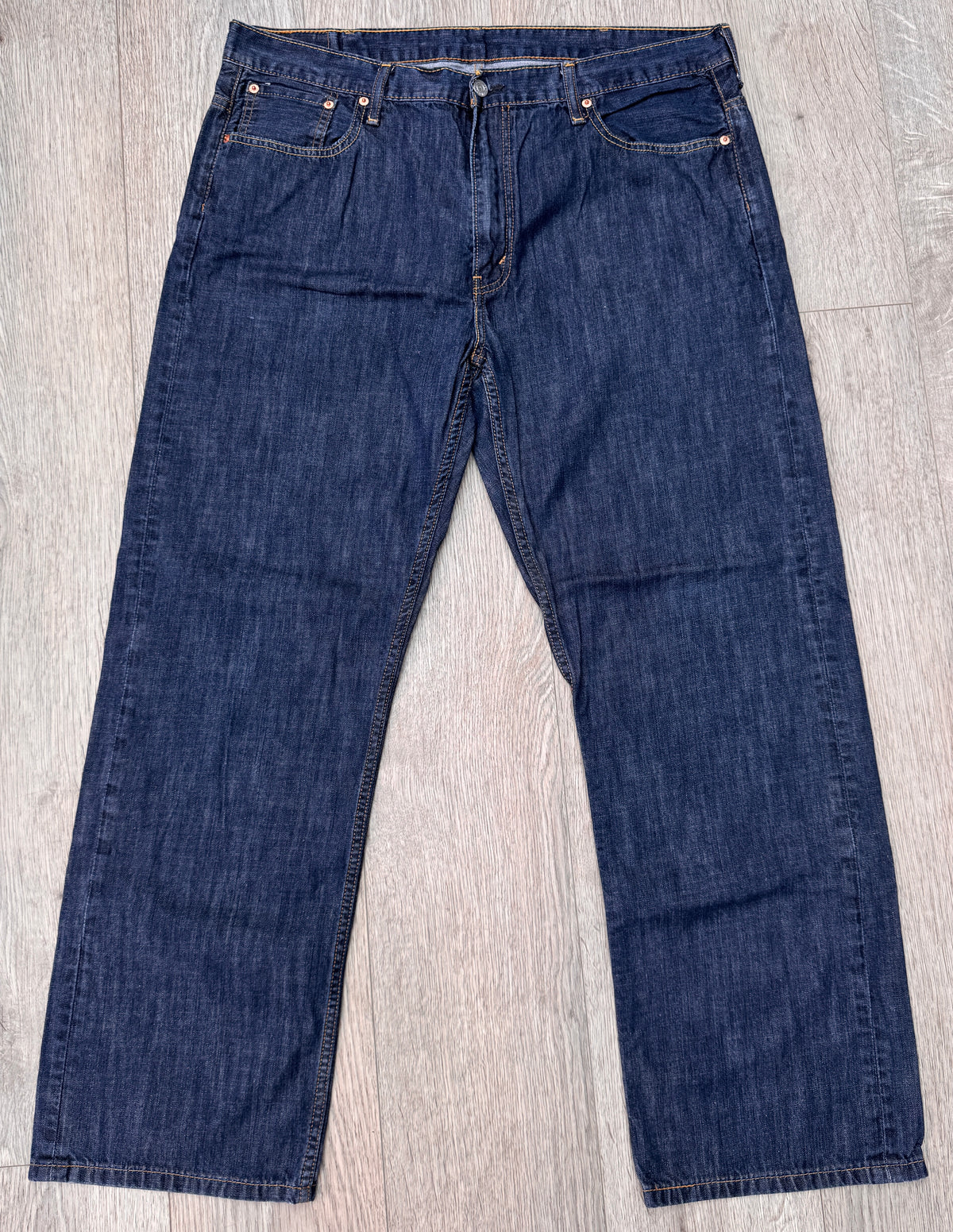 Levi’s 569 Jeans Mens W38 L34 Dark Blue Loose Straight Leg Denim Relaxed Fit