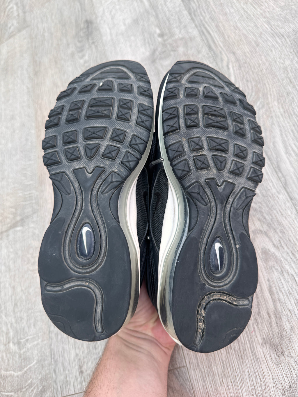 Nike Air Max 97 Black White Womens Trainers UK 5.5