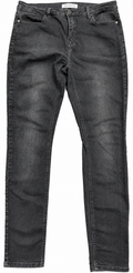 Calvin Klein Jeans Mens W36 L32 Black Grey Faded Denim Trousers Straight Leg