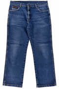Wrangler Texas Stretch Mens Jeans W34 L28 Blue Denim Regular Straight Leg