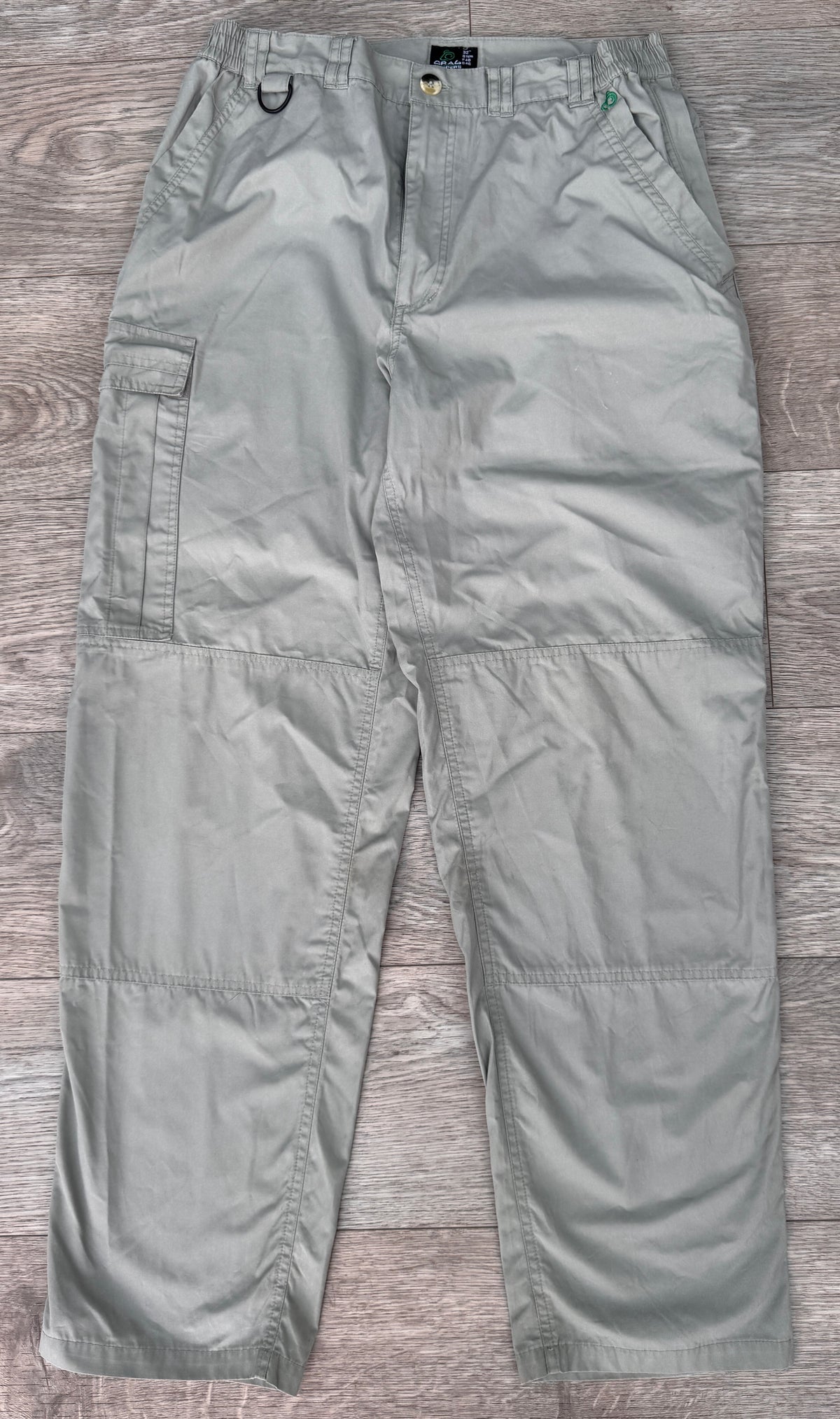 Craghoppers Vintage Mens Cargo Trousers W32 L30 Grey Hiking Walking Outdoor