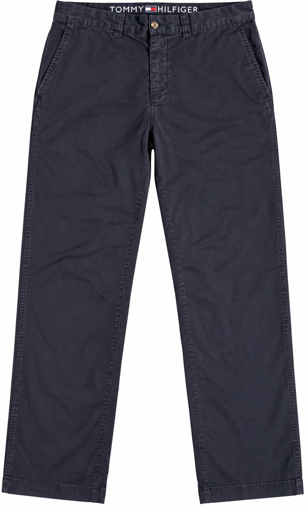 Tommy Hilfiger Mens Chino Trousers W31 L32 Navy Blue Straight Leg