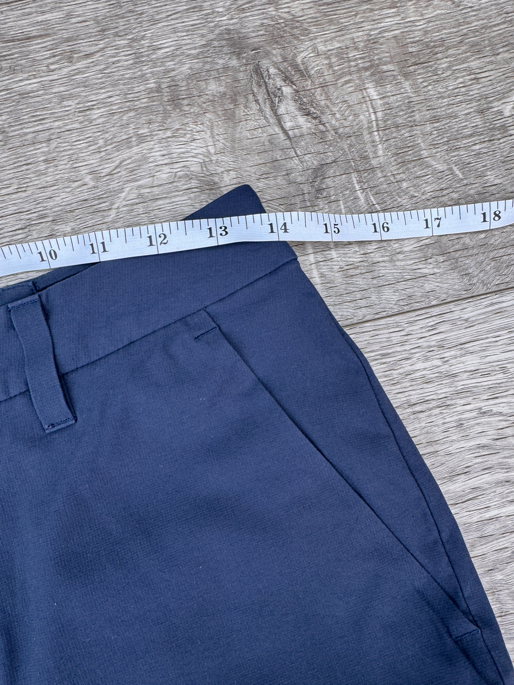 Lululemon Mens Shorts W28 Navy Blue Stretch Athletic Gym Training