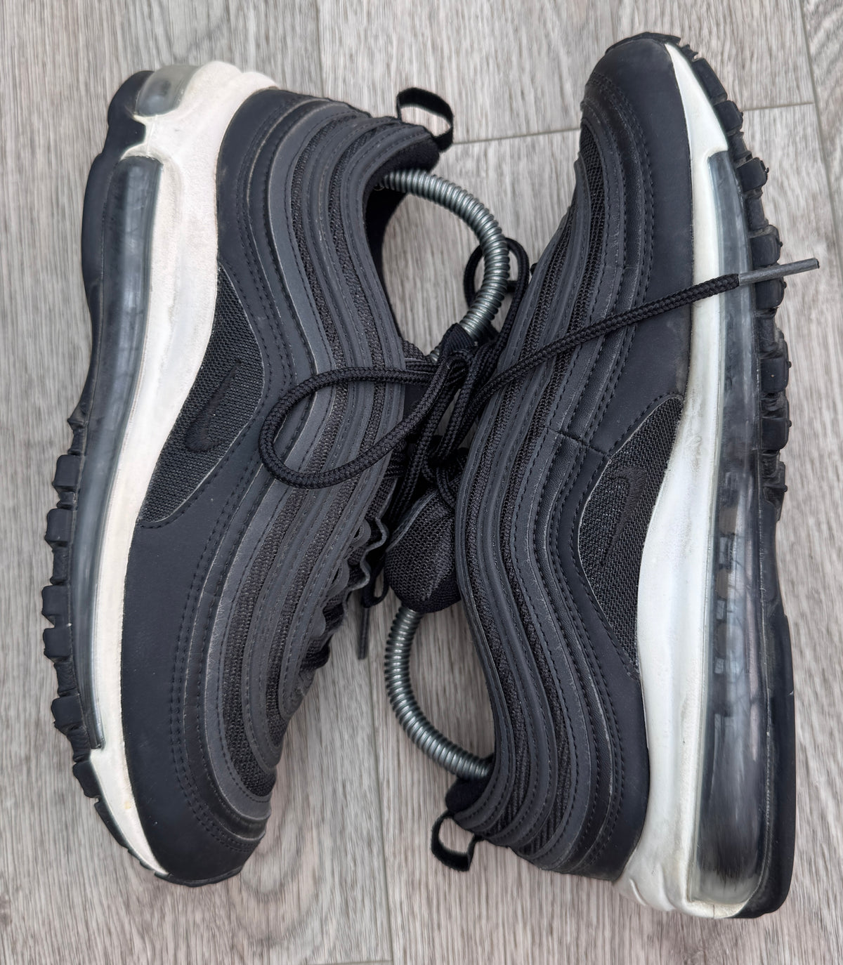 Nike Air Max 97 Black White Womens Trainers UK 5.5