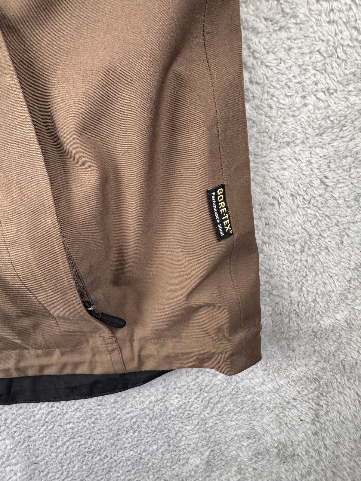 Craghoppers Gore-Tex Mens Jacket XL Brown Waterproof Hooded Hiking