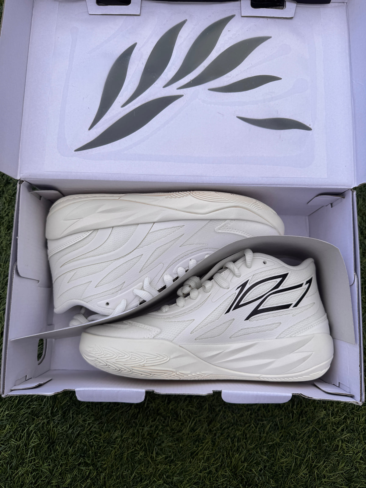 PUMA LaMelo Ball MB.02 Whispers Basketball Trainers UK 3