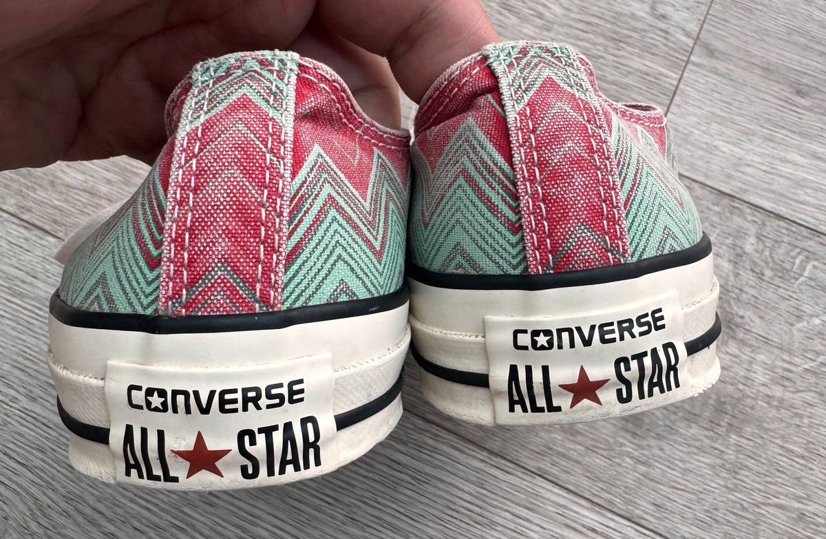 Converse x Missoni Chuck Taylor All Star Low Trainers UK 7