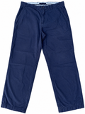 Tommy Hilfiger Mens Chinos W32 L30 Navy Blue Straight Leg Trousers