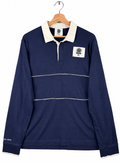 England Rugby RFU Mens 2XL Navy Long Sleeve Rugby Shirt 1871 Rose Retro